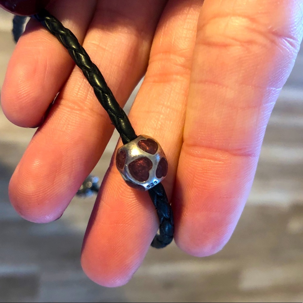Pandora Purple Heart charm